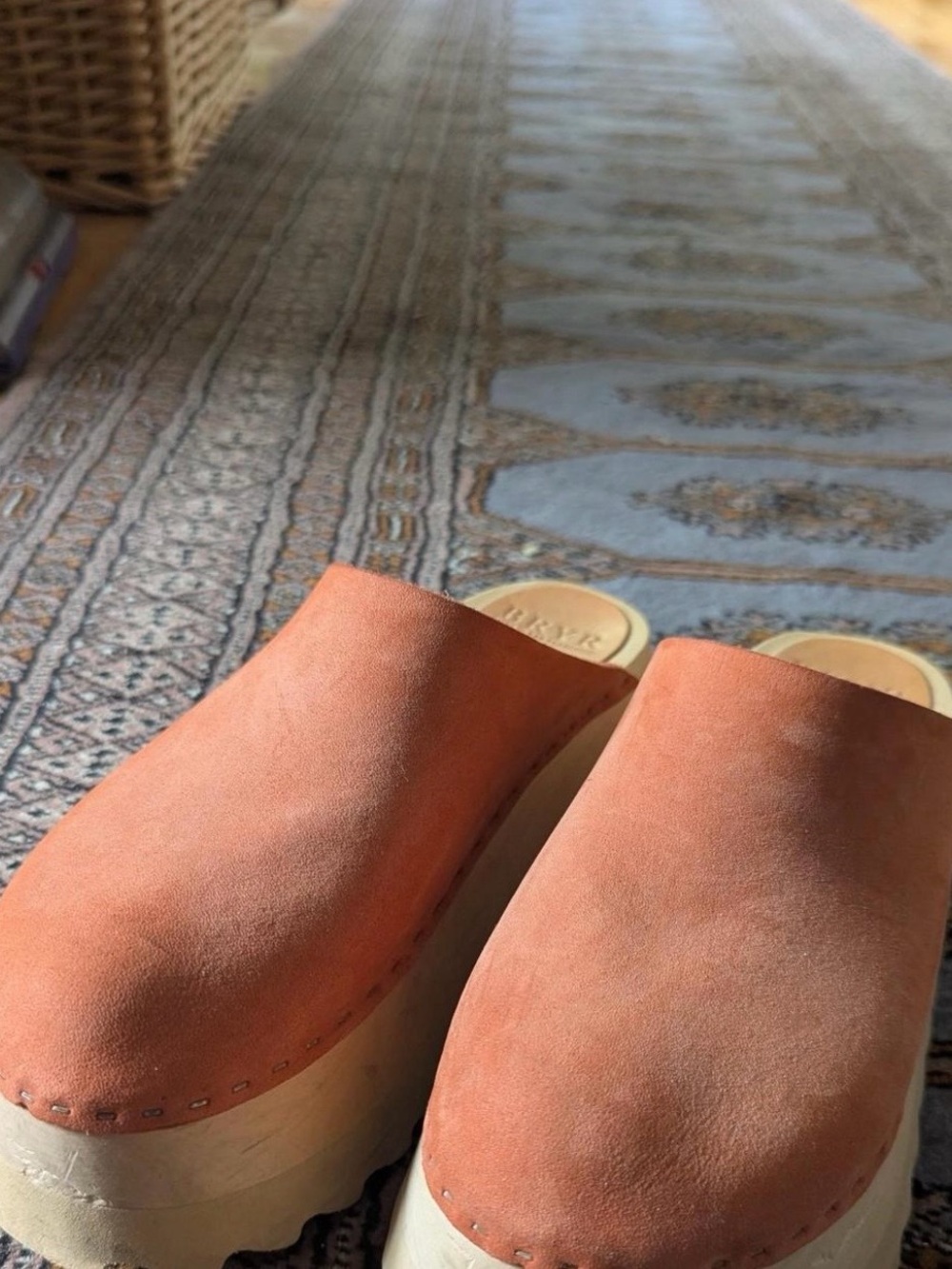 BRYR ORANGE CHONK CLOG - Picture 2 of 4